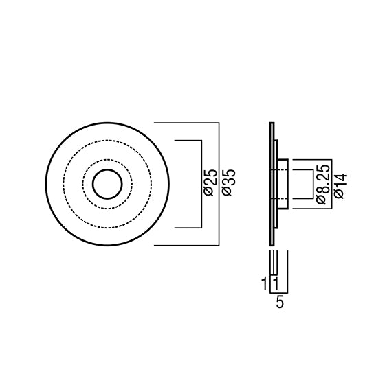 DHA270-01 ドアハンドルサポートプレート (化粧シート貼り扉用オプションパーツ)